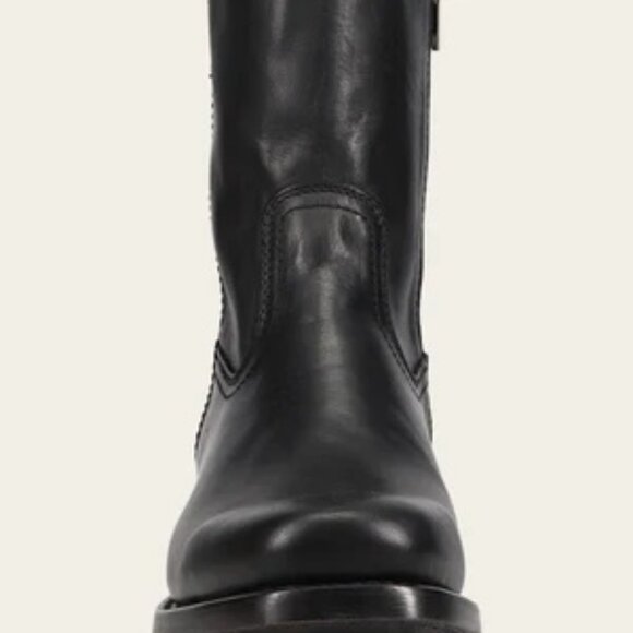 NWOT Frye Men's Campus Leather Inside Zip Boots - Picture 3 of 6